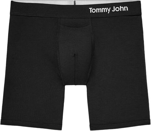 ملابس داخلية للرجال من Tommy John مقاس 6 بوصات - بوكسر قطني رائع من Supima مع حقيبة محيطية داعمة - مزيج قطن بيما بارد وجاف in Saudi Arabia