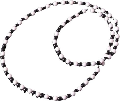 KIFEDSLJ Natural Wood Beads Necklace Africa Wooden 8MM Beaded Chunky Strand Necklaces for Women Jewelry in Saudi Arabia