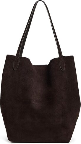 Madewell Women's The Oversized Shopper Tote in Soft Grain Suede in Saudi Arabia