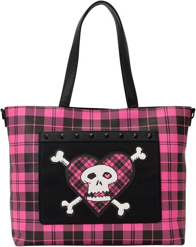 Loungefly Avril Lavigne Logo Tote Crossbody Bag with Coin Bag in Saudi Arabia