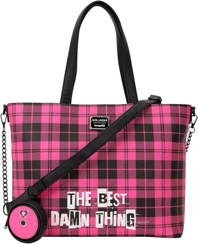 Loungefly Avril Lavigne Logo Tote Crossbody Bag with Coin Bag in Saudi Arabia