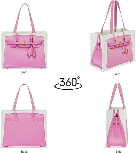 حقيبة قماش أنيقة مع طباعة مستوحاة من الموضة - حقيبة هدايا مرحة للنساء، هدية أنيقة للعطلات، قابلة للطي للاستخدام اليومي in Kuwait