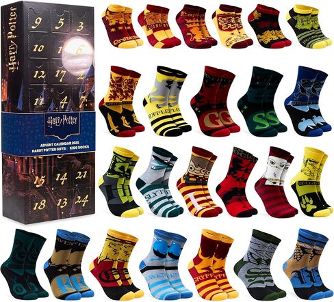 Get Trend Peanuts Snoopy 24 Pcs Socks Advent Calendar 2025 for Teens, Women, Size 5–10, Christmas Countdown with Gift Box, Sock Set (Multi Snoopy) in Saudi Arabia