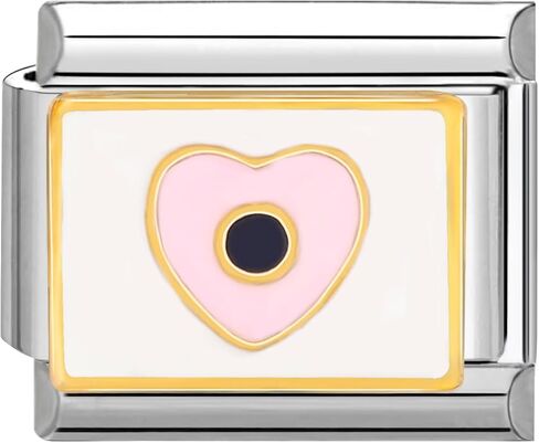 Italian Charms Bracelet Stainless Steel Interchangeable 9mm Silver Cute Modular Links with Unique Designs Removable Diy Fashion Jewelry Accessories for Women in Saudi Arabia