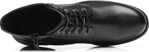 Ahico Men's Chukka Boots Classic Lace-Up Ankle Boots Fashion Leather Zipper Boots Casual Dress Boots in Saudi Arabia