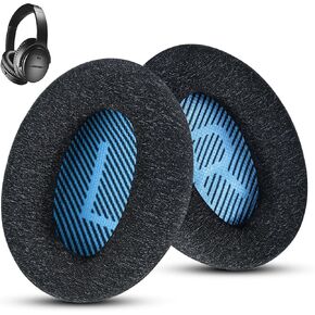 تبريد جلود هادفومفورت 35/ QC35 II منصات الأذن باستبدال النسيج لسماعات الرأس بوس ، متوافقة مع BOSE QC25 QC2 in Kuwait