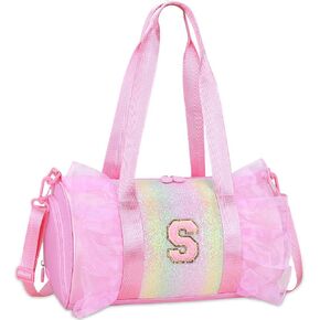 RHCPFOVR حقيبة رقص مخصصة للفتيات - 3-6 سنوات للأطفال خفيفة الوزن مقاومة للماء حقيبة ظهر أكسفورد لرقص الباليه وحفلات النوم والجمباز in Kuwait