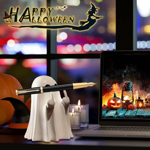 تمثال شبح الهالوين - تمثال شبح مخيف ولطيف للمنزل، المكتب، ديكور الحفلات | FunnyGhost ديكور الهالوين في الأماكن المغلقة in Kuwait