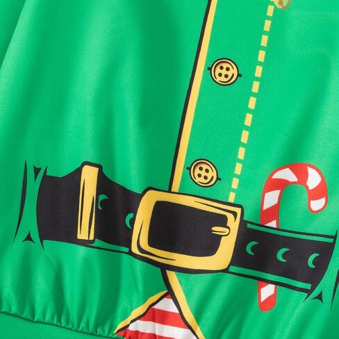 Kids Elf Sweatshirt Christmas Novelty Thin Sweater for Boys Girls in Saudi Arabia