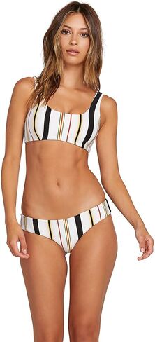 Volcom Womens Cheekini Bikini Bottom – Low-Rise Cheeky Swim Bottom Made with Recycled Fabric in Saudi Arabia