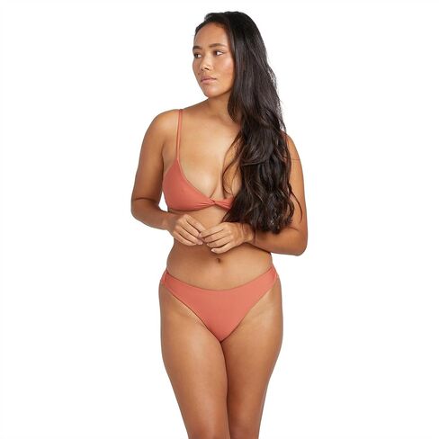 Volcom Womens Cheekini Bikini Bottom – Low-Rise Cheeky Swim Bottom Made with Recycled Fabric in Saudi Arabia