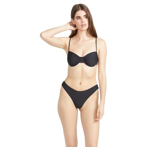 Volcom Womens Cheekini Bikini Bottom – Low-Rise Cheeky Swim Bottom Made with Recycled Fabric in Saudi Arabia