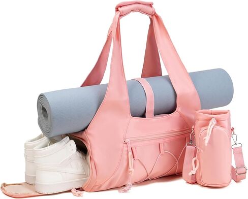 Handbag for Women Yoga Bag Large Capacity Yoga Pad Buckle with Shoe Compartment Water Bottle Sports Gym Bag Travel in Saudi Arabia