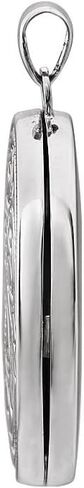 Jewels By Lux 925 Sterling Silver Oval Locket in Saudi Arabia