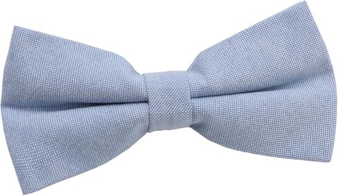 Cotton Bow Ties for Men, Solid Color Mens Bow Tie Pre Tied Men's Bowtie for School Business Wedding Party in Saudi Arabia