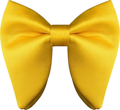 Branduce Solid Color Oversize Pre-tied Bow Tie Quality Adjustable Tuxedo Bowtie for Men Party Wedding in Saudi Arabia