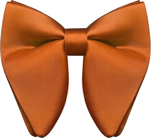 Branduce Solid Color Oversize Pre-tied Bow Tie Quality Adjustable Tuxedo Bowtie for Men Party Wedding in Saudi Arabia