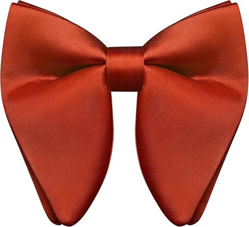 Branduce Solid Color Oversize Pre-tied Bow Tie Quality Adjustable Tuxedo Bowtie for Men Party Wedding in Saudi Arabia
