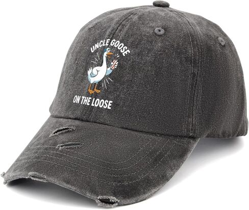 Uncle Goose on The Loose Hats Garde caps for Dad in Saudi Arabia