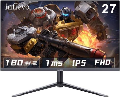 Gaming Monitor 23.8 Inch Full HD 1080p VA Display 100Hz with HDMI, VGA, Frameless, VESA Mountable, Ergonomic Tilt, Ultra-Thin Eye Care PC Monitor in Kuwait