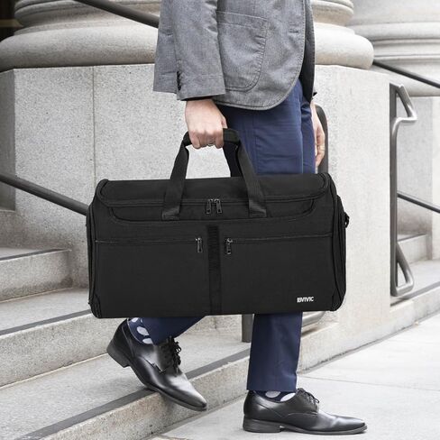 Duffle Garment Bag For Travel Convertible Garment Bag With Shoe Compartment, 2 in 1 Detechable Shoulder Strap Carry On Duffel Bag For Men Women in Saudi Arabia