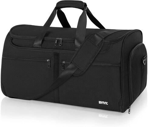 Duffle Garment Bag For Travel Convertible Garment Bag With Shoe Compartment, 2 in 1 Detechable Shoulder Strap Carry On Duffel Bag For Men Women in Saudi Arabia