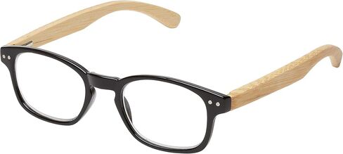 Select-A-Vision womens Bamboo 2550 Black Reading Glasses, Black, 35 mm US in Saudi Arabia