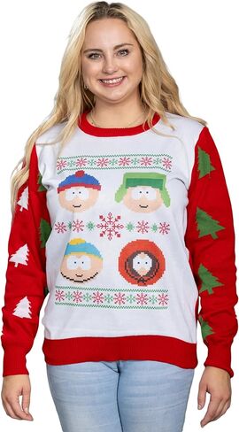 UglyChristmasSweater South Park Ultimate Holiday Collection with Characters Designs in Saudi Arabia