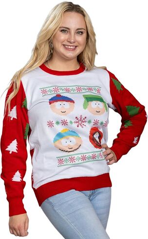 UglyChristmasSweater South Park Ultimate Holiday Collection with Characters Designs in Saudi Arabia
