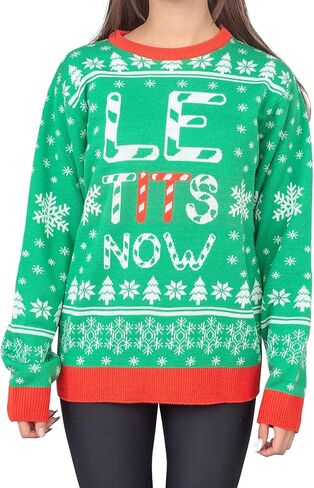Costume Agent Let it Snow Funny Ugly Christmas Sweater in Saudi Arabia
