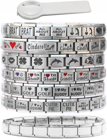 NewCharms Daughter Laser Engraved Italian Charm (9mm Standard Size) in Saudi Arabia