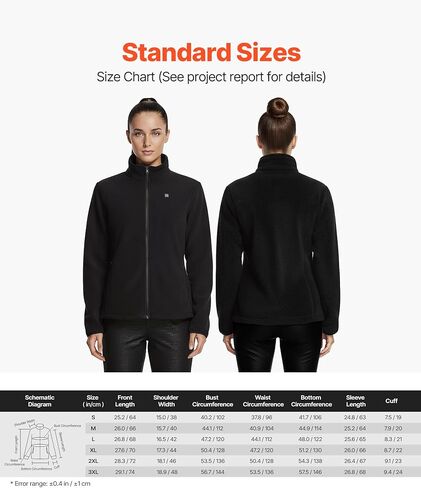 VEVOR Heated Fleece Jacket for Women in Saudi Arabia
