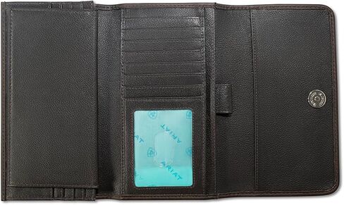 ARIAT Women's Lori White Steer Skull Clutch Wallet in Saudi Arabia
