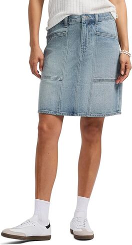 Buffalo David Bitton Womens Sophia High Waist Mid Length Skirt in Saudi Arabia