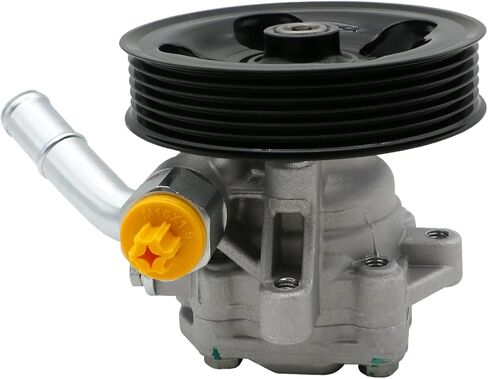 Chefull 20-64610 Power Steering Pump with Reservoir Assembly Replacement for 2002 2003 2004 2005 2006 Jeep Liberty 3.7L V6, Power Assist Pump in Kuwait