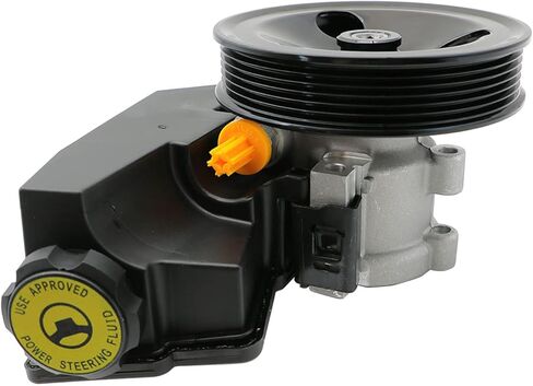 Chefull 20-64610 Power Steering Pump with Reservoir Assembly Replacement for 2002 2003 2004 2005 2006 Jeep Liberty 3.7L V6, Power Assist Pump in Kuwait