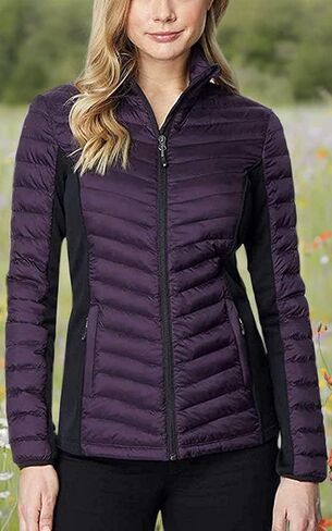 32 Degrees Heat Women's Mixed Media Jacket in Saudi Arabia