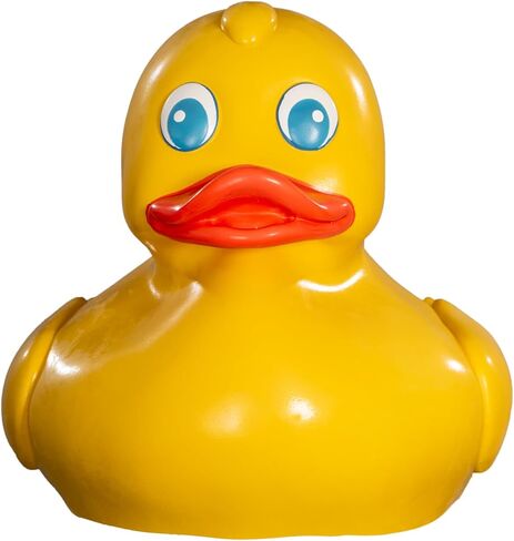 Classic Yellow Rubber Duck Costume Hat Halloween Accessory Adult Duck Head Design 21-Inch Size in Saudi Arabia