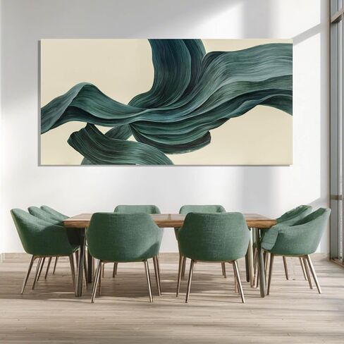 ZENPEE Dark Inspirational Wall Decor and Gold Ocean Posters, Modern Wall Art, Wall Hanging Aesthetic Decor for Living Room, Office, Bedroom, 24" x 48" in Saudi Arabia