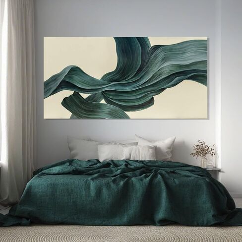 ZENPEE Dark Inspirational Wall Decor and Gold Ocean Posters, Modern Wall Art, Wall Hanging Aesthetic Decor for Living Room, Office, Bedroom, 24" x 48" in Saudi Arabia