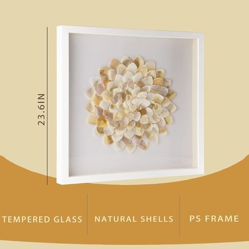 Baroque Style Artwork Paintings,Shell Canvas Art Wall Decor,Modern Wall Art Prints,Large Ocean Shadow Box With Framed,3D Wall Decor For Bedroom Aesthetic,Textured Living Room Bathroom in Saudi Arabia