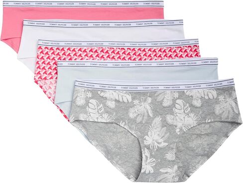 مجموعة من 5 قطع من القطن الكلاسيكي بشعار Tommy Hilfiger للسيدات in Kuwait