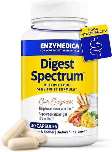 Enzymedica Digest Spectrum, Non GMO, Vegan, 90 Capsules (Pack of 1) in Saudi Arabia