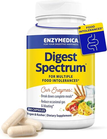 Enzymedica Digest Spectrum, Non GMO, Vegan, 90 Capsules (Pack of 1) in Saudi Arabia