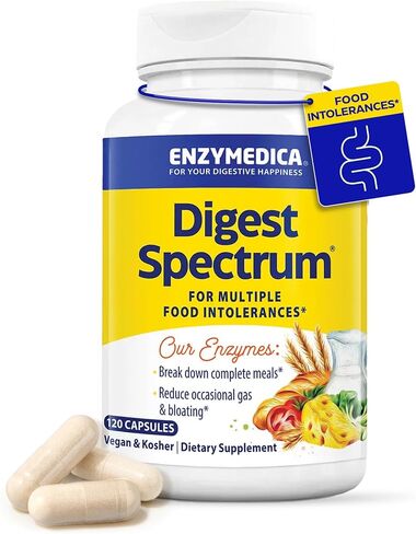 Enzymedica Digest Spectrum, Non GMO, Vegan, 90 Capsules (Pack of 1) in Saudi Arabia