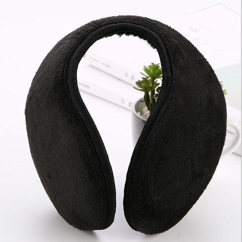 1pcs Thicken Winter Unisex Headphones Fleece Warmer Earmuff Warm Plush Cloth Ear Muffs Cover Earwarmers Protector in Saudi Arabia