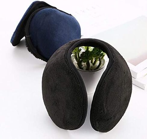1pcs Thicken Winter Unisex Headphones Fleece Warmer Earmuff Warm Plush Cloth Ear Muffs Cover Earwarmers Protector in Saudi Arabia