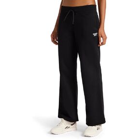بنطال رياضي نسائي واسع الساق من Reebok، مقاس قياسي، درزة داخلية 76.2 سم، نسيج صوف من القطن والبوليستر متوسط ​​الوزن in Kuwait