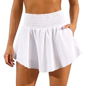 ATTRACO Golf Skorts Skirts for Women with Shorts Pockets Tennis Skirt High Waisted Athletic Skorts in Kuwait