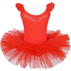Leotards for Girls Ballet Dance Tutu Skirted Princess Dress 3-8 Years in Kuwait